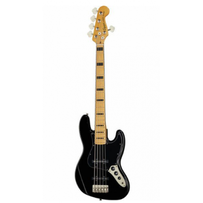 Squier CV 70s Jazz Bass V MN BLK