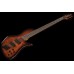 Harley Benton MSB-5 Black Flame Burl