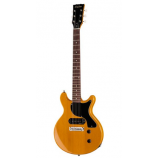 Harley Benton DC-Junior FAT TV Yellow