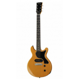 Harley Benton DC-Junior TV Yellow