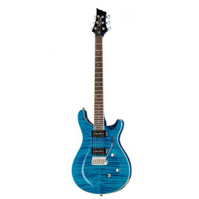 Harley Benton CST-24T P90 Ocean Flame
