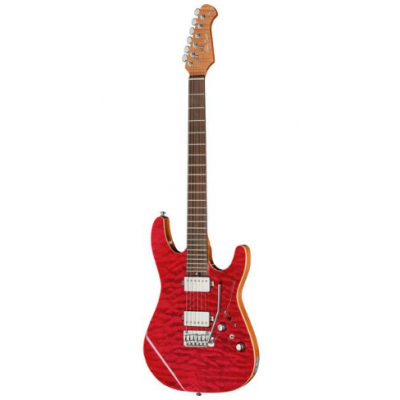 Harley Benton Fusion-IV HH RW QRG