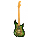 Larry Carlton S10 HSS Transparent Green