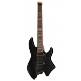Larry Carlton X6 Headless 7 Black Satin