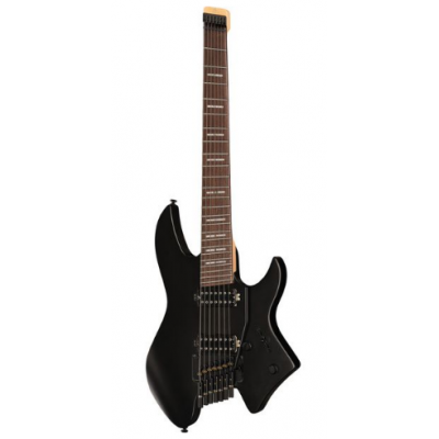 Larry Carlton X6 Headless 7 Black Satin