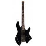 Larry Carlton X6 Headless 6 Trans Black