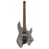 Larry Carlton X6 Headless 6 Silver Sparkle
