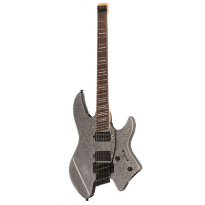 Larry Carlton X6 Headless 6 Silver Sparkle