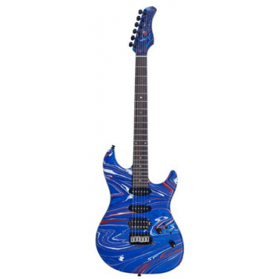 Larry Carlton S7 SW Blue Swirl