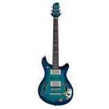 Larry Carlton Q7 Hollow Transparent Blue